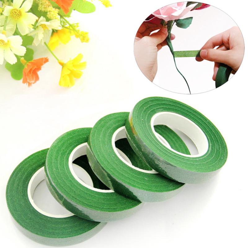 꽃 녹색 테이프 12mm * 30 야드 테이프 코사지  - Florist Supply House 리뷰 및 가격