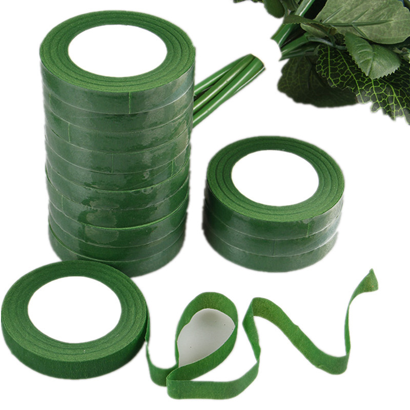 꽃 녹색 테이프 12mm * 30 야드 테이프 코사지  - Florist Supply House 리뷰 및 가격