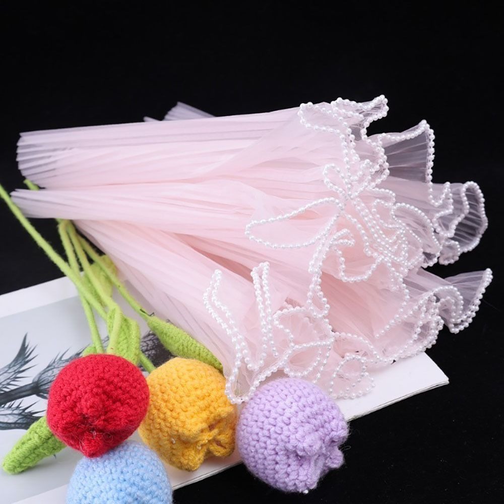 28cmx4야드 꽃다발 포장 레이스 메쉬 소재 진주 웨 - Florist Supply House 리뷰 및 가격