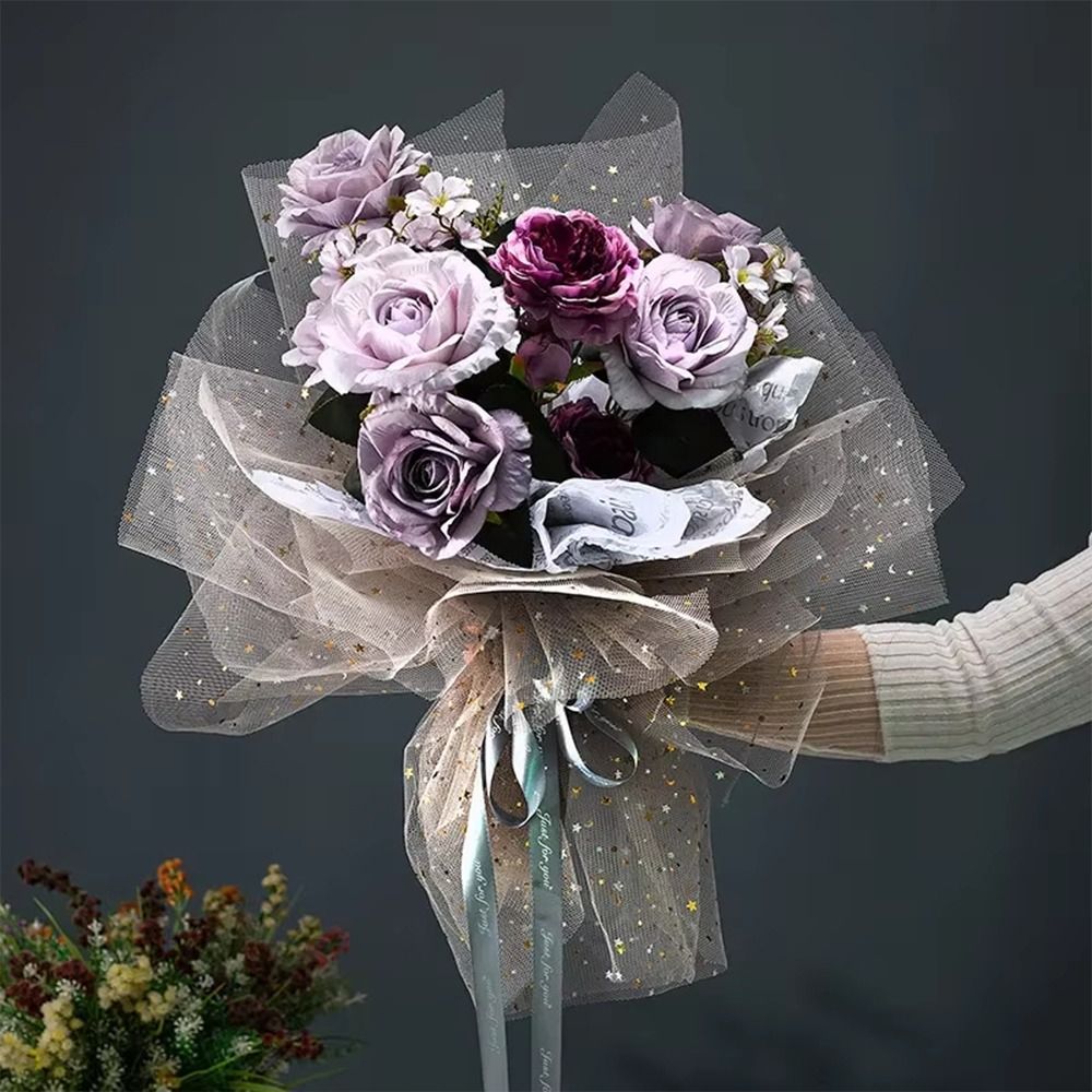 50cm 폭의 생화 포장지 별 달 DIY 꽃다발 포장지 - Flower Wrap Kraft 리뷰 및 가격