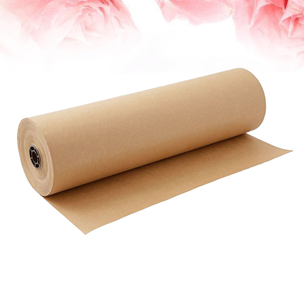 크라프트 종이 롤 신문 디자인 레트로 포장지 장식용 선 - Flower Wrap Kraft 리뷰 및 가격