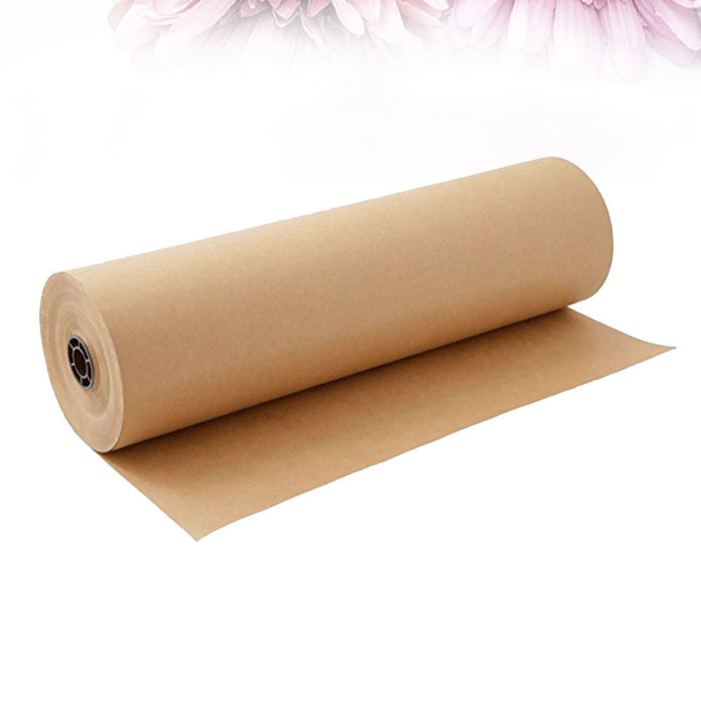 크라프트 종이 롤 신문 디자인 레트로 포장지 장식용 선 - Flower Wrap Kraft 리뷰 및 가격