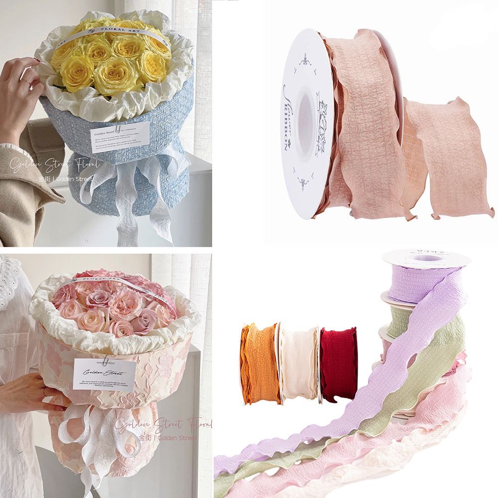 꽃다발 바느질 공예 용품 꽃다발 장식 꽃꽂이 꽃 포장  - Florist Supply Ribbon 리뷰 및 가격