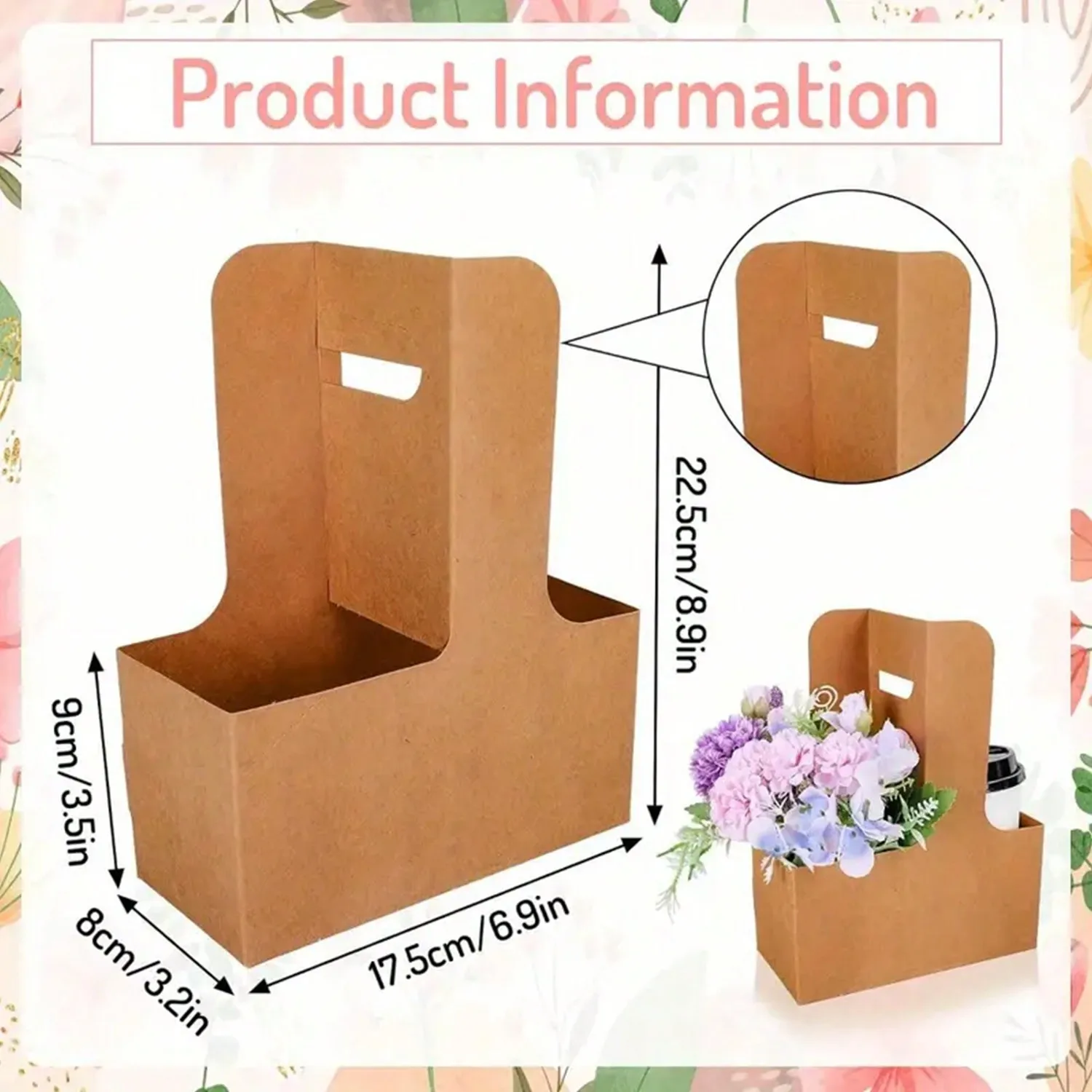 크래프트 종이 꽃 꽃다발 선물 가방 종이 재료, 꽃 포 - Flower Wrap Kraft 리뷰 및 가격
