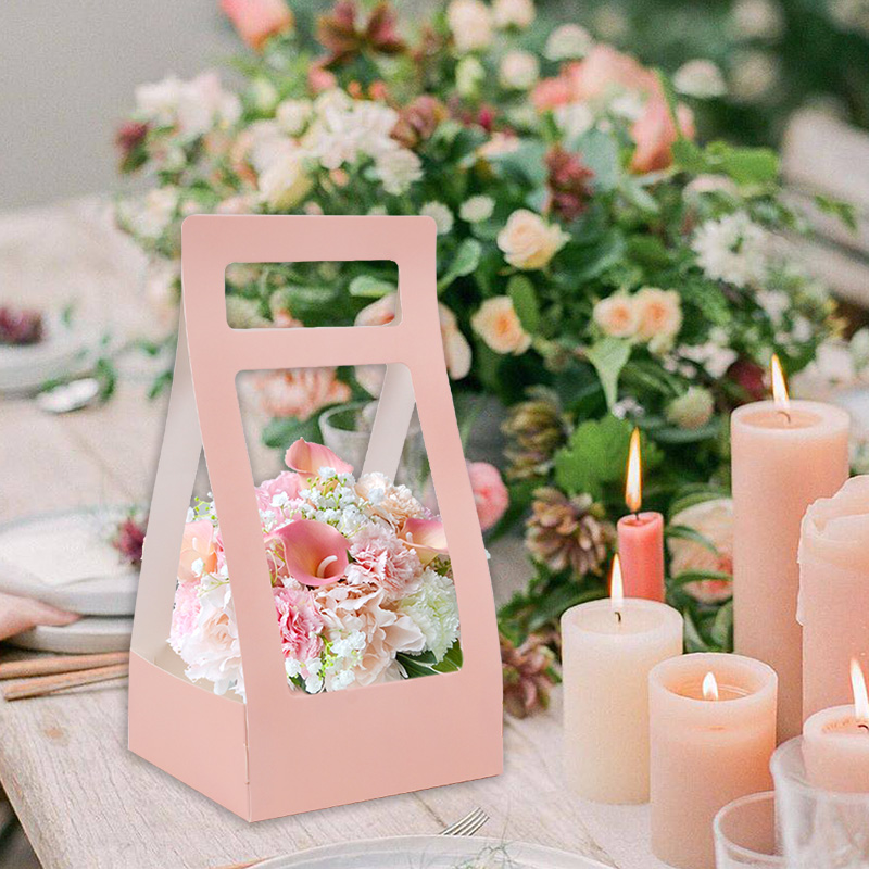 3/5Pcs 휴대용 꽃 상자 크래프트 종이 장미 꽃 꽃 - Flower Wrap Kraft 리뷰 및 가격