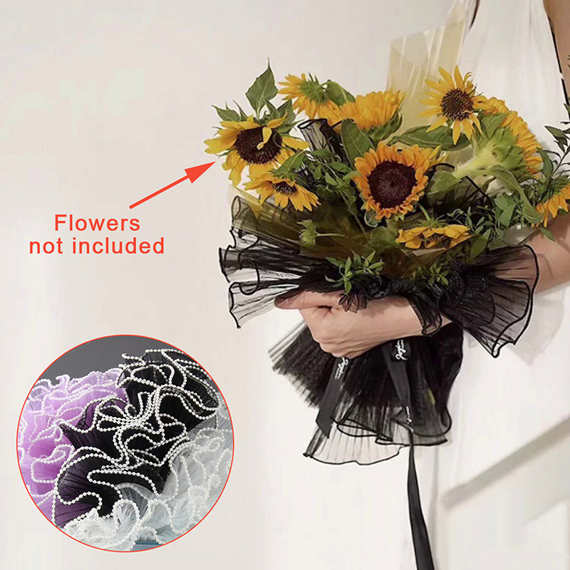 꽃 포장지 진주 웨이브 원사 레이스 메쉬 플로리스트 부 - Florist Supply House 리뷰 및 가격