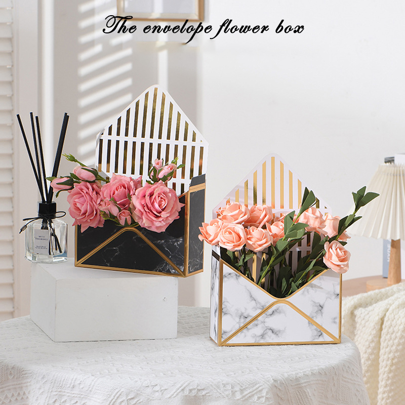 5Pcs 크리 에이 티브 봉투 꽃 상자 손으로 접은 꽃 - Florist Supply House 리뷰 및 가격
